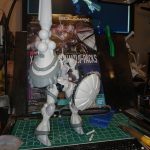 ジークアクス版ギャンをパチ組！ハクジでっけぇ！そして例の如く素直に完成させずに妙[…]