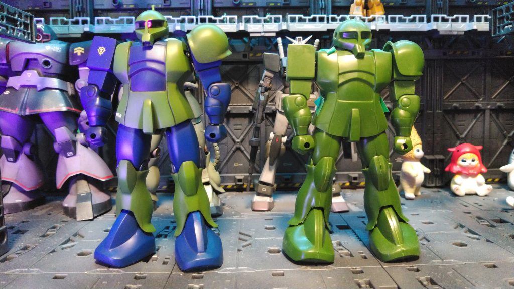 旧ザク　1/144–8枚目/制作者：ミドボン