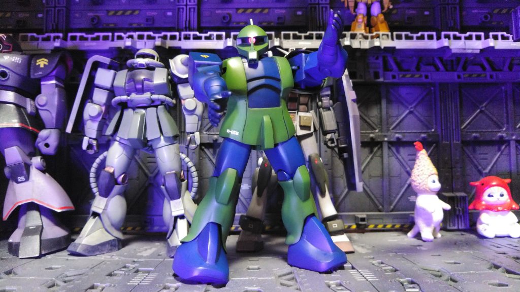 旧ザク　1/144–5枚目/制作者：ミドボン