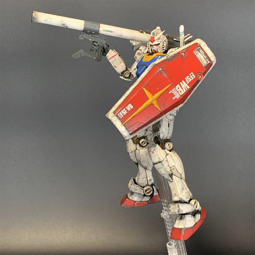 RX-78-2 ガンダム 成形色ウェザリング GUNDAM MG 1/100 Ver.3.0–3枚目/制作者：むいち
