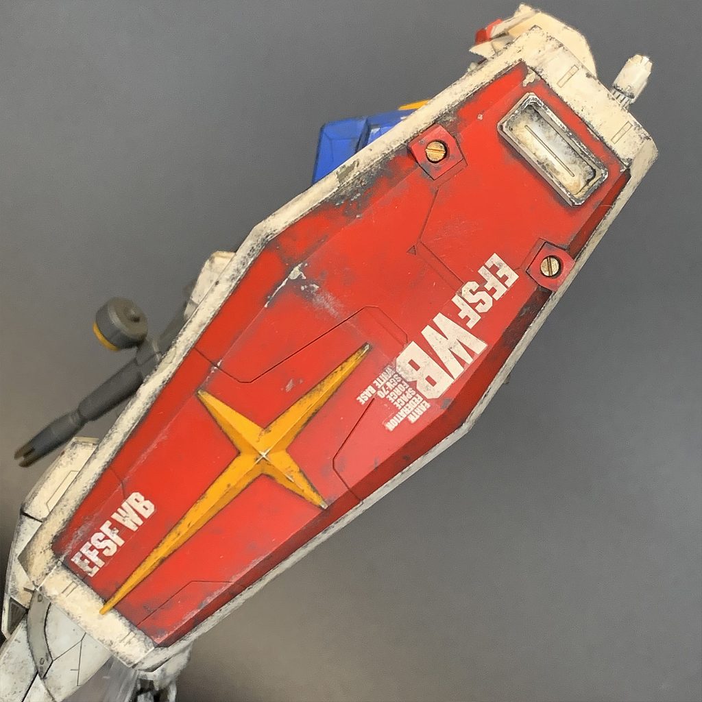 RX-78-2 ガンダム 成形色ウェザリング GUNDAM MG 1/100 Ver.3.0–5枚目/制作者：むいち