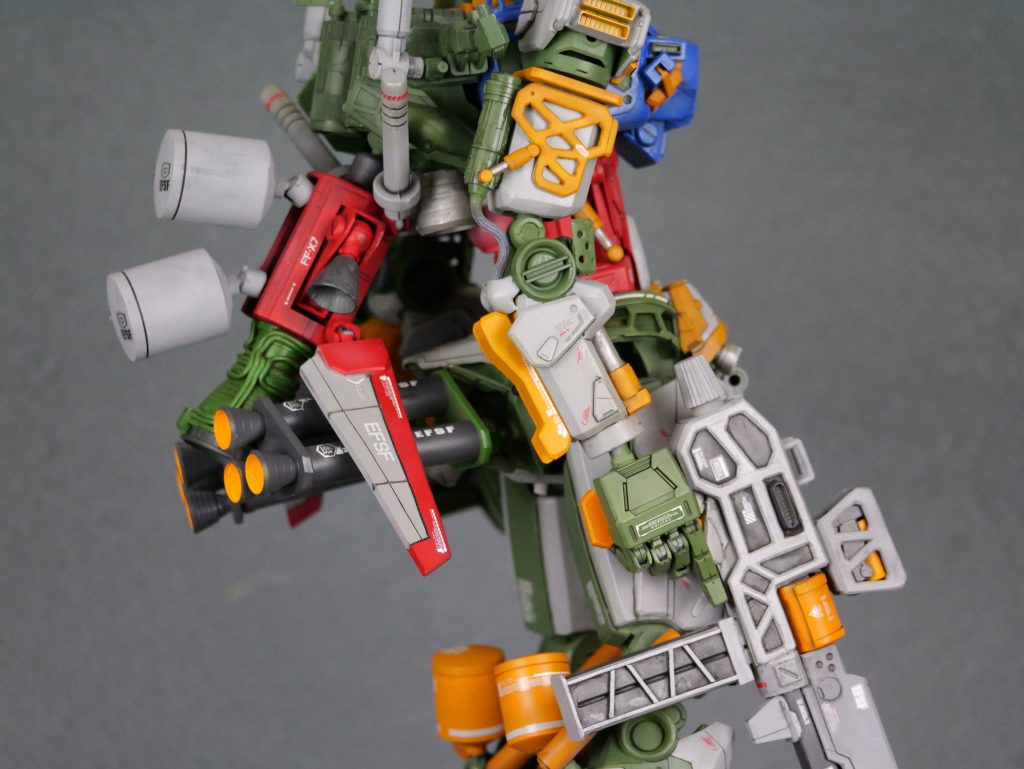 旧キット1/60 白っぽいガンダム–4枚目/制作者：材木屋の若旦那