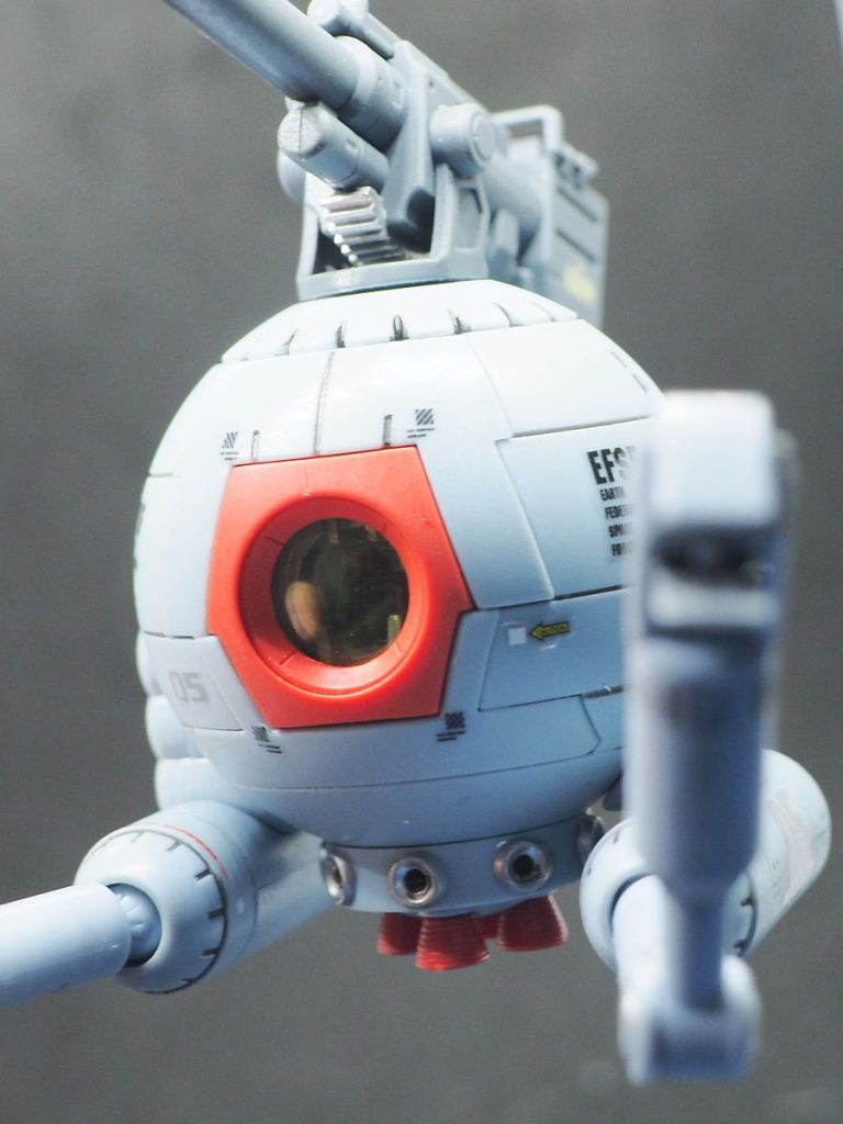 方向転換用？のアポジモーターは全てジェラルミンで(gundam-kao6)キャノン砲の歯車も同様で(gundam-kao6)