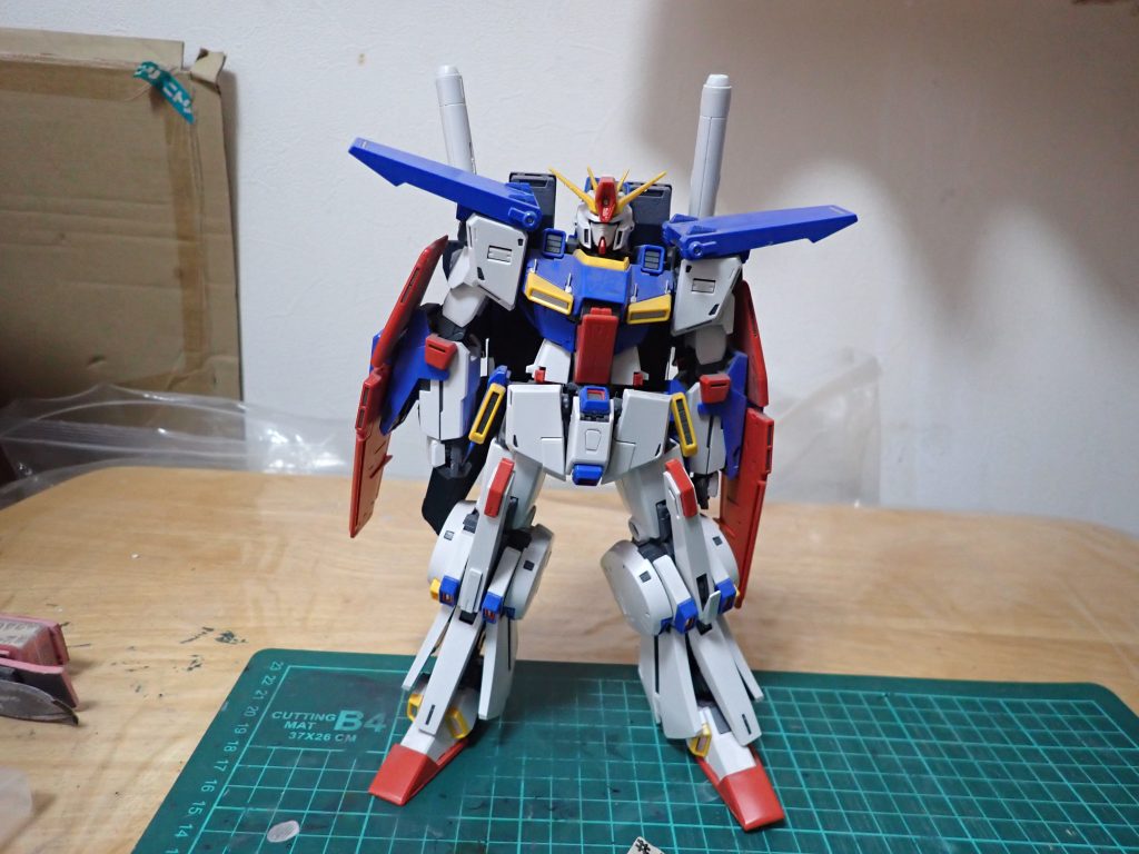 ZZガンダムver ka–2枚目/制作者：アンジェロのプラモデル工房