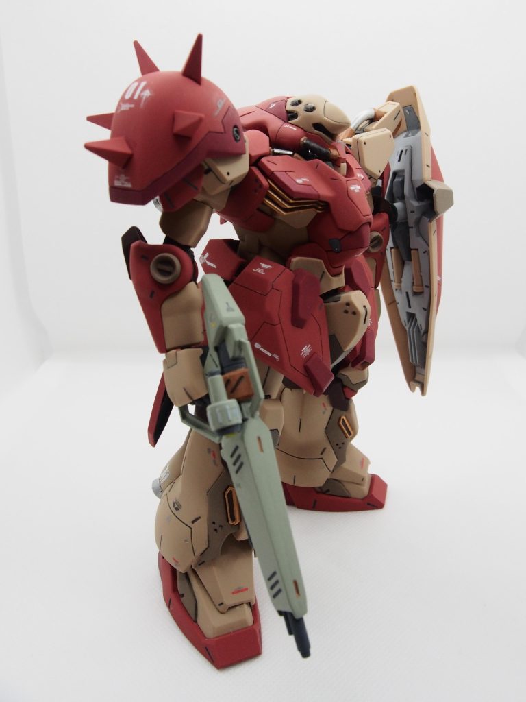 HG Me02R-F01 MESSER TYPE-F01 筆塗部分塗装–2枚目/制作者：KZ_
