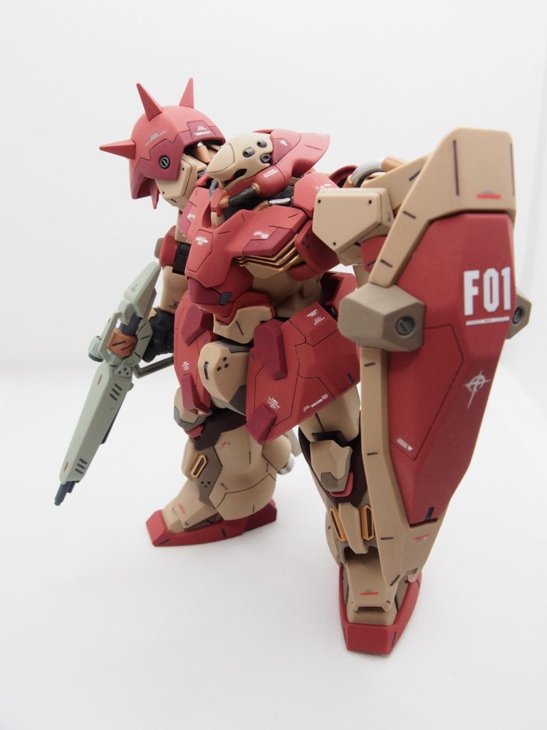 HG Me02R-F01 MESSER TYPE-F01 筆塗部分塗装–4枚目/制作者：KZ_