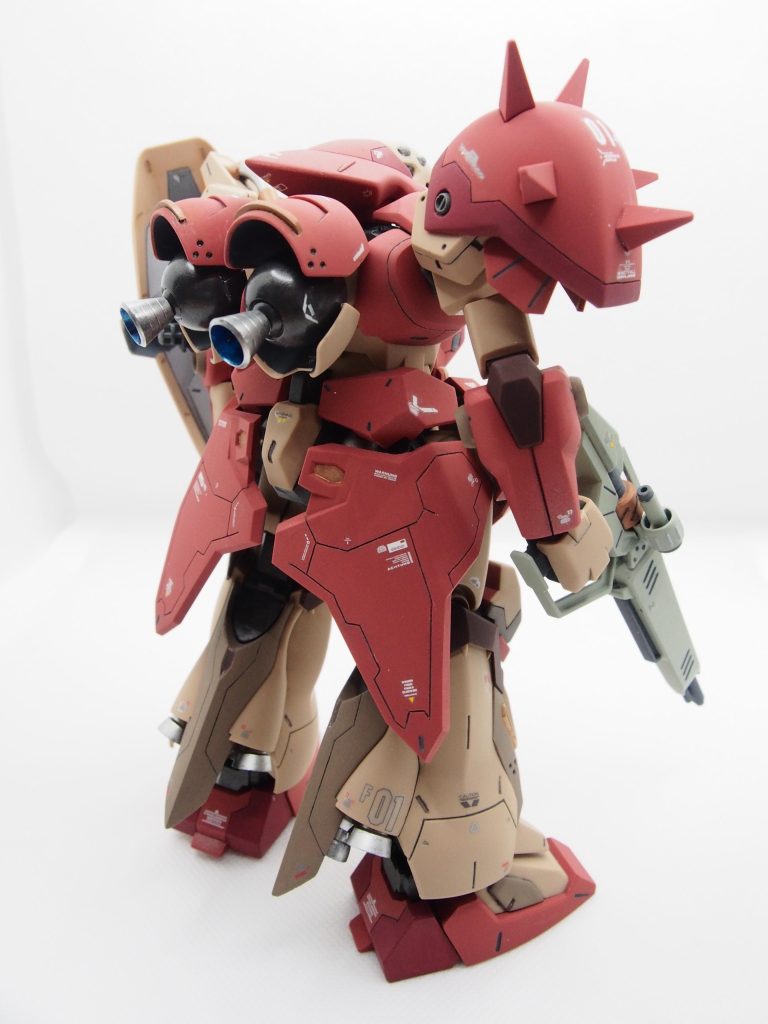 HG Me02R-F01 MESSER TYPE-F01 筆塗部分塗装–5枚目/制作者：KZ_