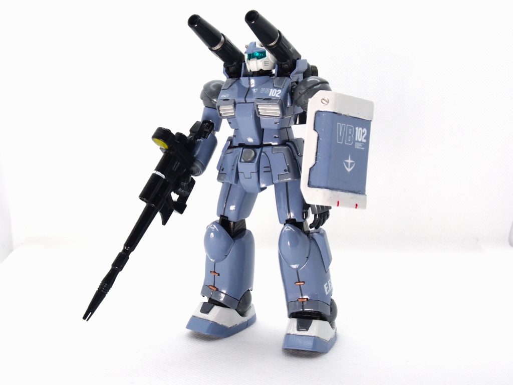 HG RX-77-2 GUNCANNON first type color ver. 筆塗塗装–2枚目/制作者：KZ_