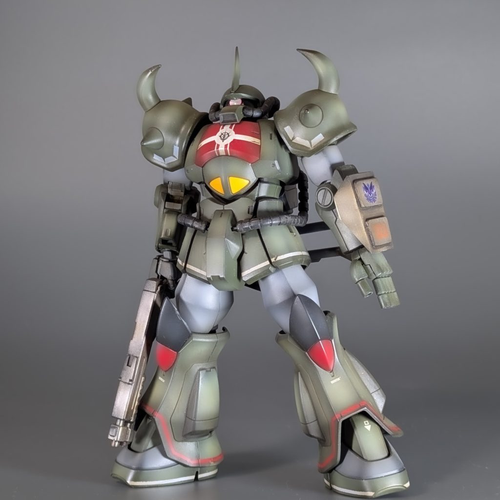 HGUCグフ・カスタムカラー–2枚目/制作者：Shisam
