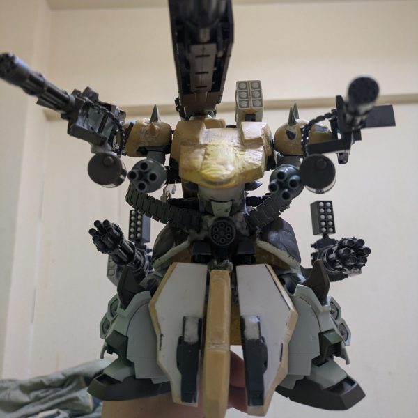 ザメル製作〜大人になってから初めての改造‼️製作中〜更に武装追加しました✨️