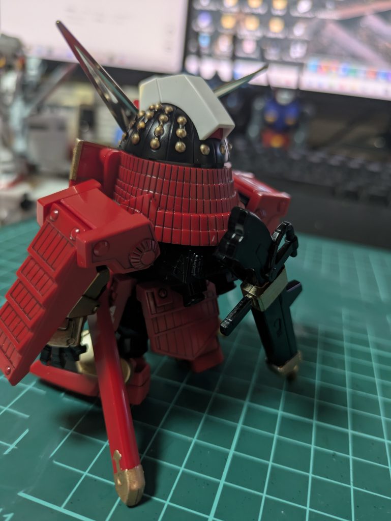 後ろ姿も…ご覧いただきありがとうございました。端午の節句までに、次は78代目武者頑駄無作ります&nbsp;