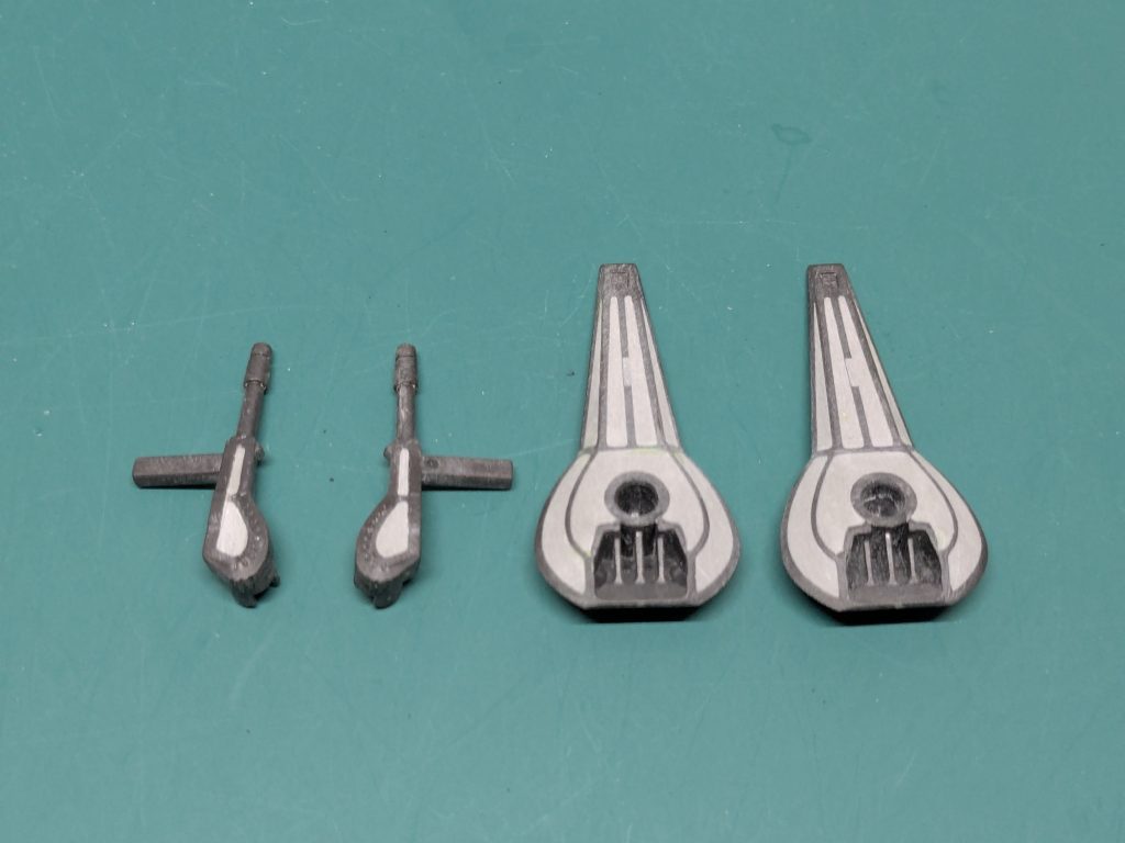 肉抜き穴埋めはMr.造形用エポキシパテ エポパPRO-Hを使用。