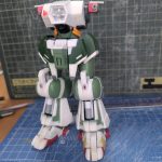 脚がようやく完成腰回りはもう少し形状変更そしてこのあとつま先のパーツが割れました[…]