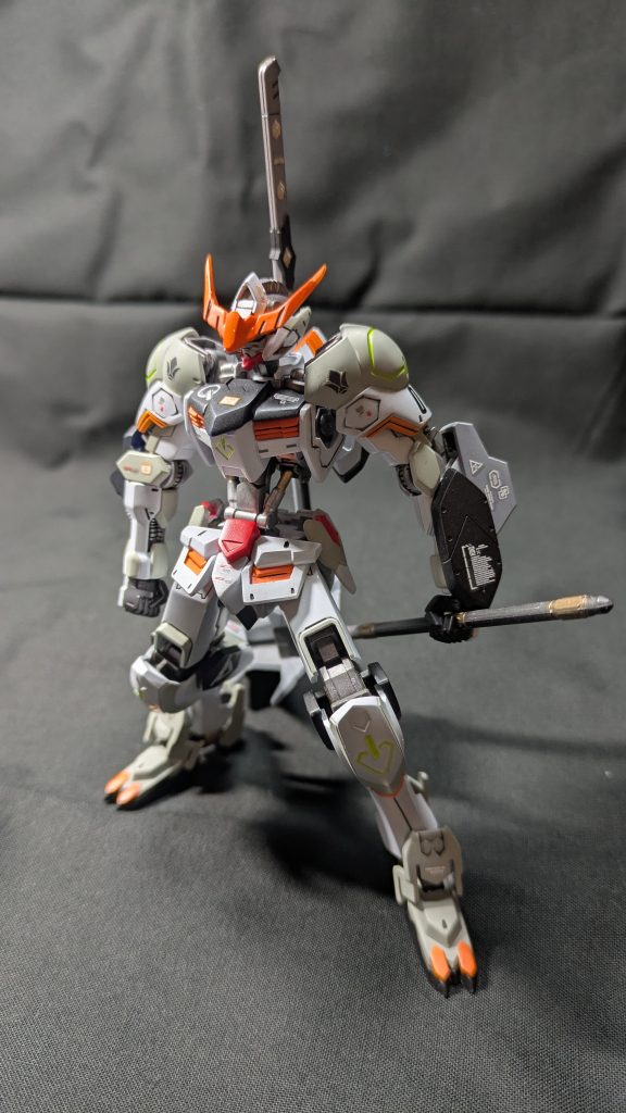 武装のカラーリングはちょっと失敗しましたねー。だからあまり写してません＾＾メイスはむずかしい。太刀もなるべく日本刀っぽくならないように気をつけて配色したつもりが、仕上がったらもろ日本刀でしたw&nbsp;