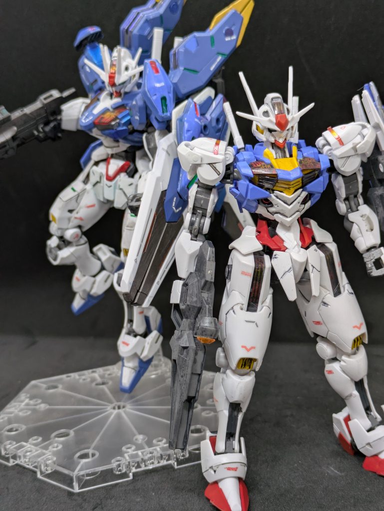 XVX−016ガンダムエアリアル＆XVX−016RN エアリアル改修型