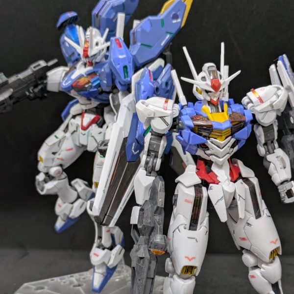 XVX−016ガンダムエアリアル＆XVX−016RN エアリアル改修型