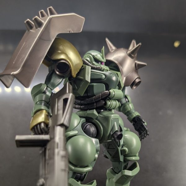 ザクの右肩をギラドーガへ。動画あり