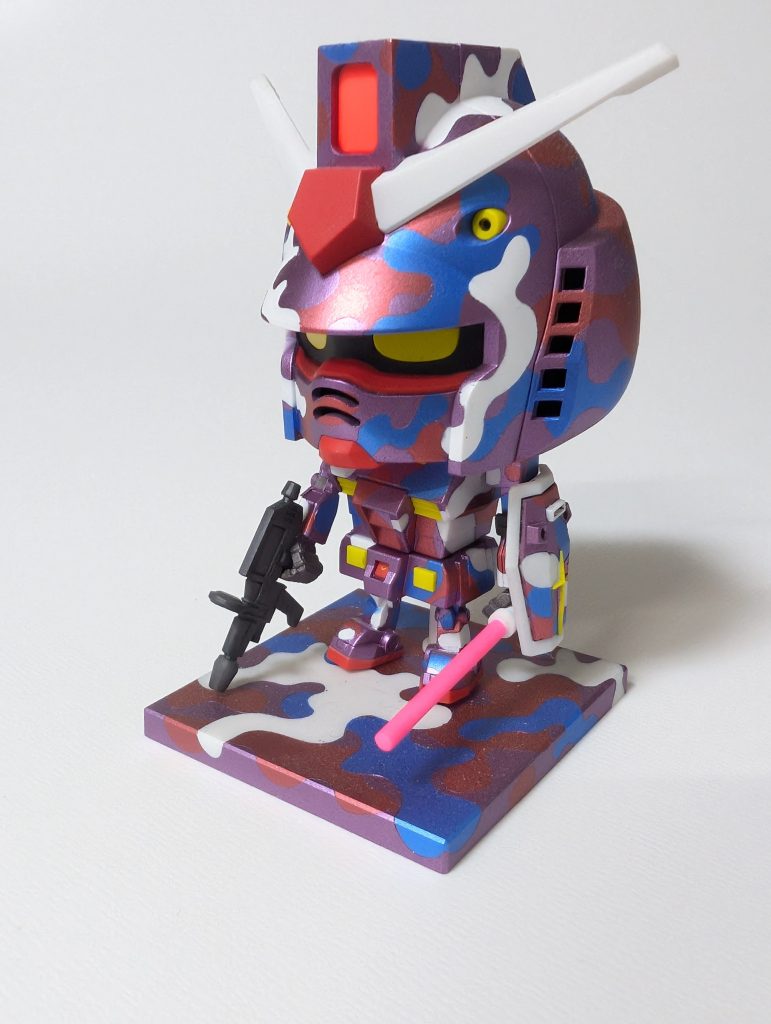 ガンプラくんのカモフラージュ　メタリックver