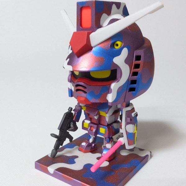 ガンプラくん　カモフラージュ　メタリックver