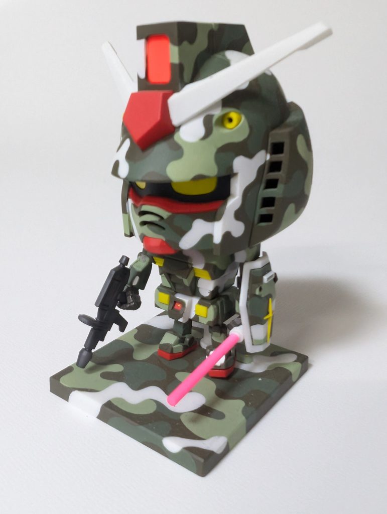 ガンプラくん　カモフラージュ　グリーンver