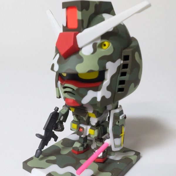 ガンプラくん　カモフラージュ　グリーンver