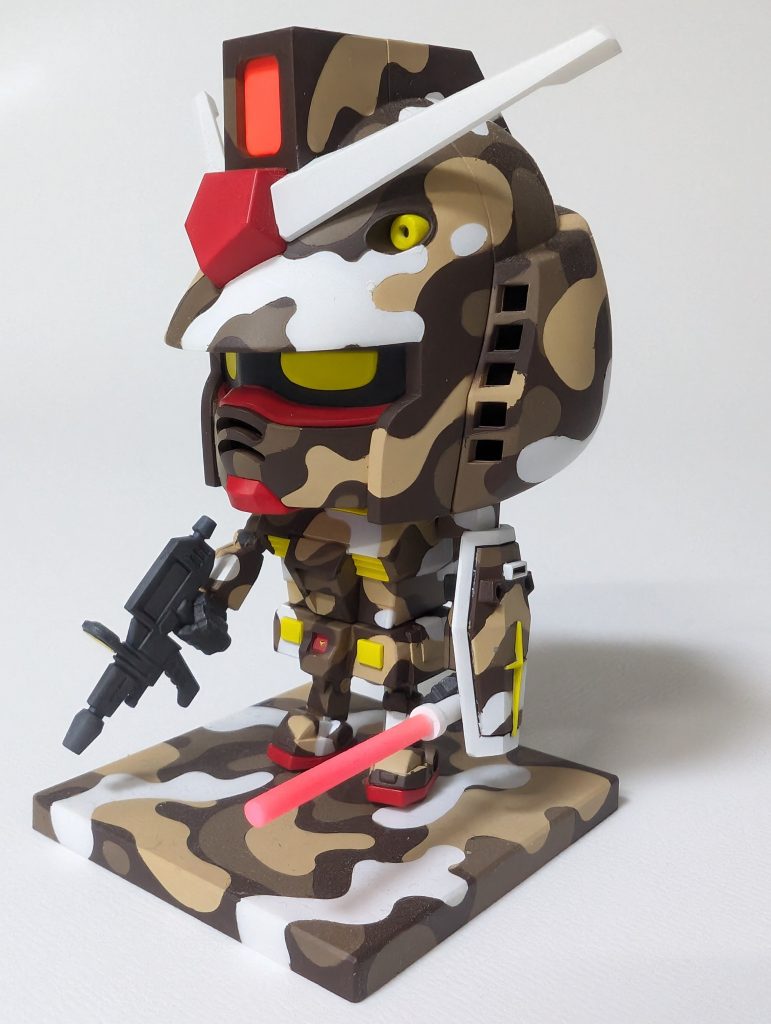 ガンプラくん　カモフラージュ　ブラウンver