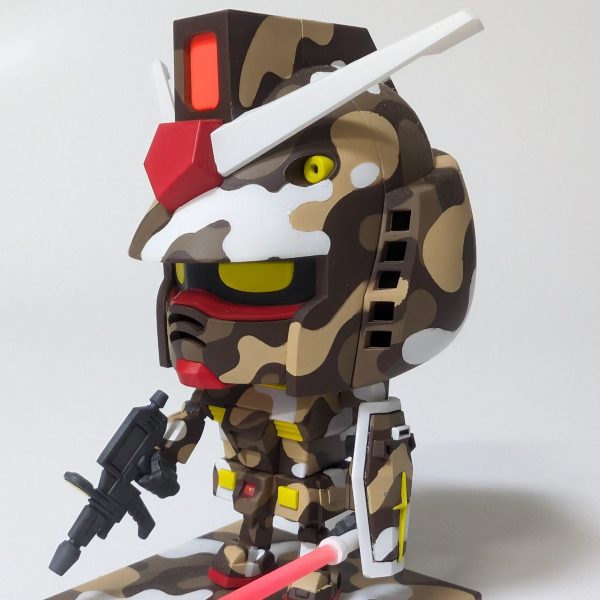 ガンプラくん　カモフラージュ　ブラウンver