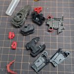 このボディが複雑構造😱仮組なのに分解するのにエラい苦労したので受けの一部をカット[…]