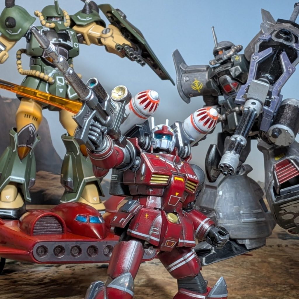 HGUCガンキャノン(リアルタイプカラー) ショートストーリー『シズ