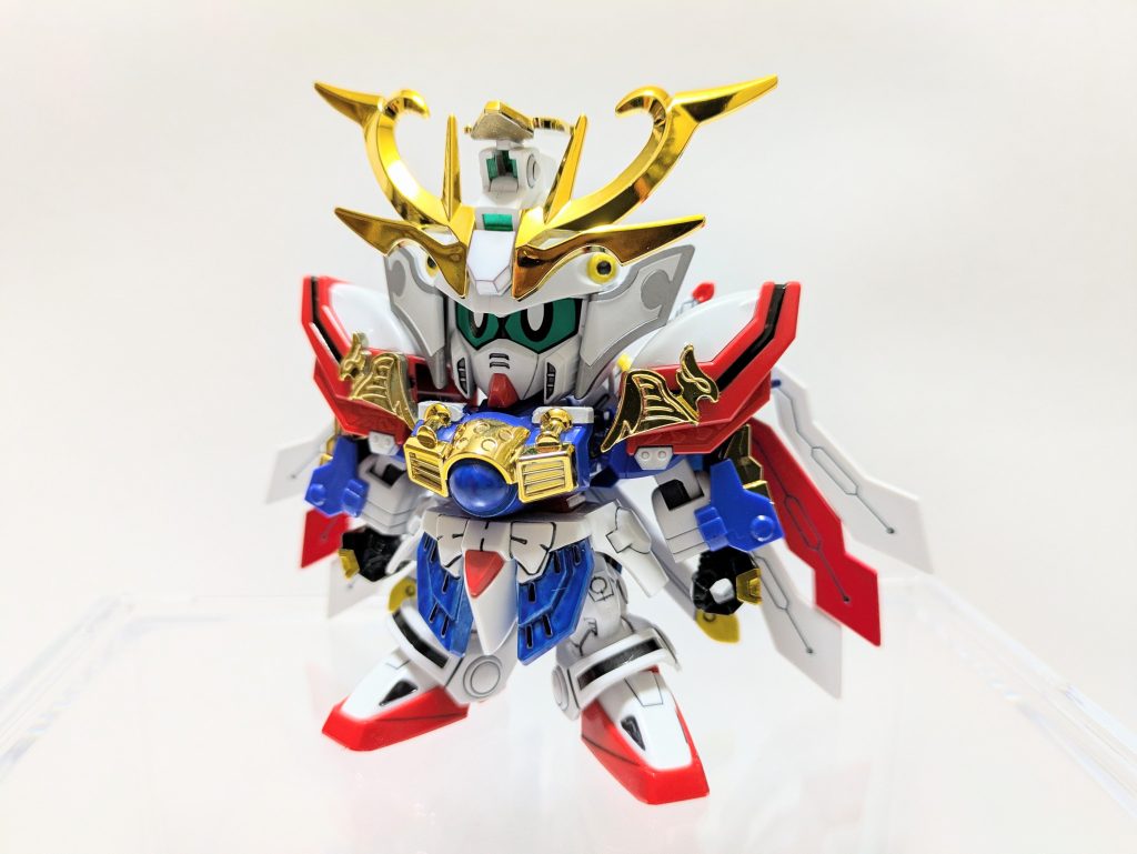 １１．武者號斗頑駄無　【GF13-017NJII／ゴッドガンダムに忠実な改修武者】