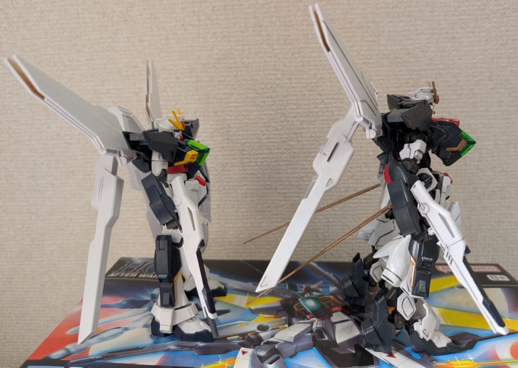 ダブルエックスを再販で「ティファ」の前に購入。素組＆角シャープ化で完成させました。