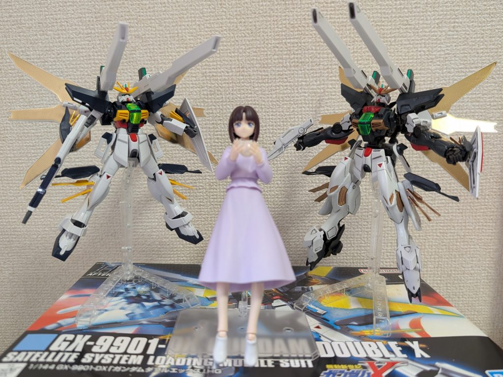 ラストは、ティファ＆ダブルエックス＆オロバスのスリーショットです。実は、この後もすぐ投稿しますので、よろしくお願いします（ーー）