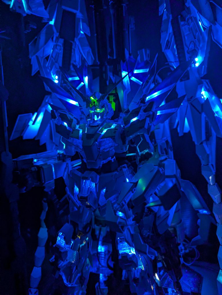 以上、PGユニコーン(以下略)でした!自分の制作物では過去一大物なうえ、余計なLED追加やら、ブースター改造なんやらで時間がかかりすぎました…。電飾はもうやりたくないかも。