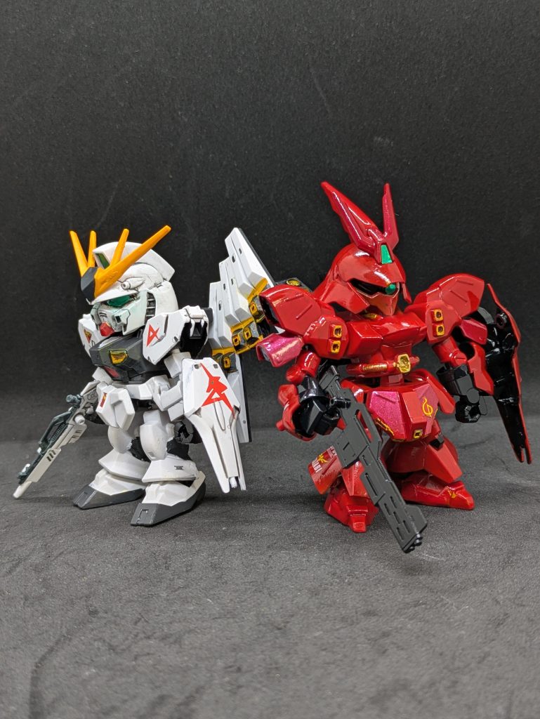 SD　νガンダム＆サザビー