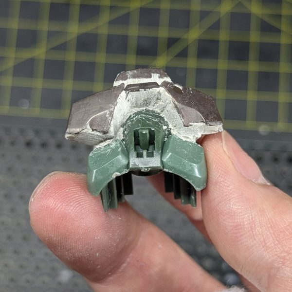 胸部パーツパテ盛り※動画あり