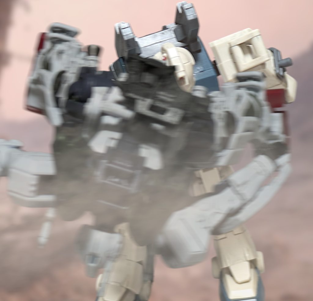 オリジナルストーリーGQ[モビルスーツで背負投する女]