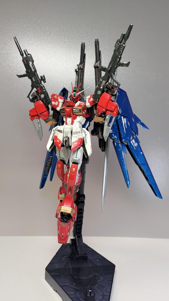 高エネルギービームライフルの二丁拳銃!