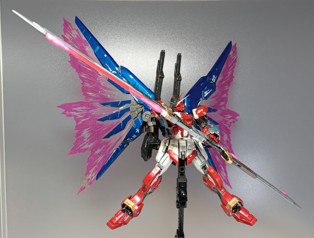 アンビデクストラスフォーム! RGデスティニー用エフェクトも買っちゃいました。分身ってのはこうやるんだぁぁ!!