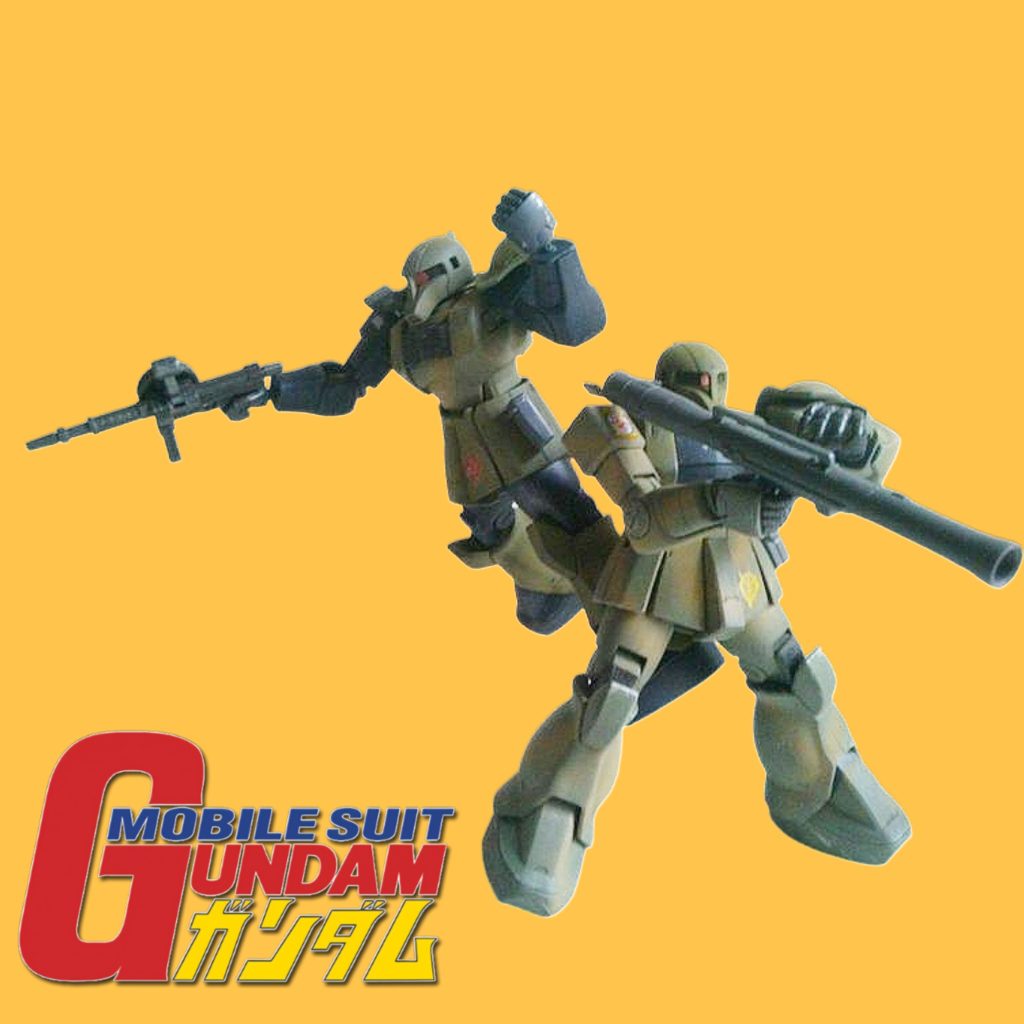 HGUC•ザクI(迷彩化)