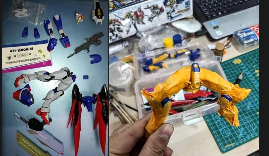 METAL ROBOT魂(重塗)-デスティニーガンダムハイネ専用機