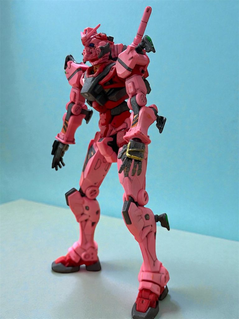 赤いガンダム。