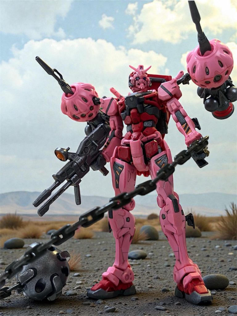 赤いガンダム。–4枚目/制作者：L.W