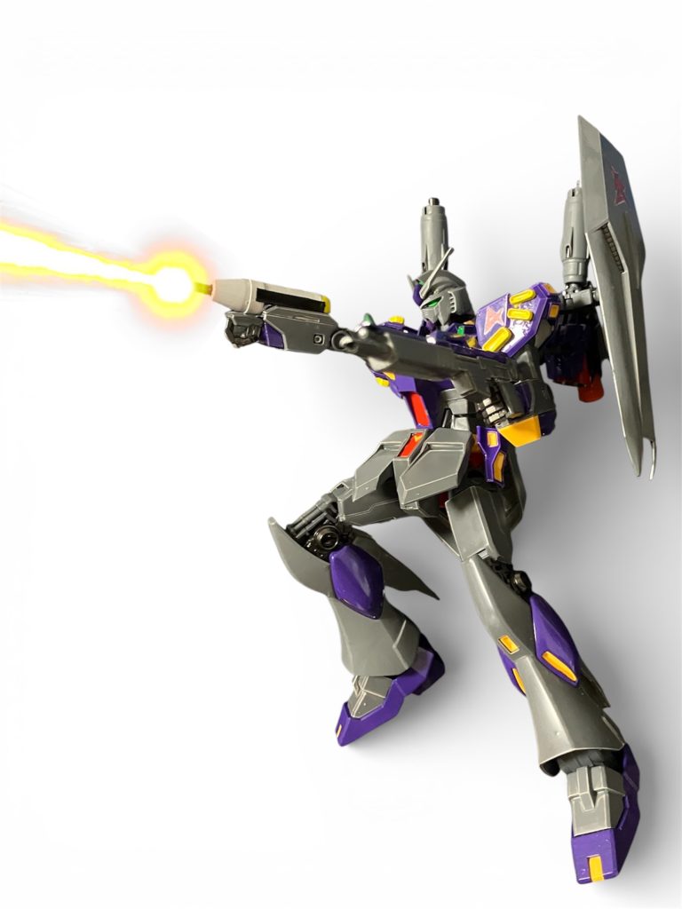 量産型νガンダム特有のビームスプレーガンｗ