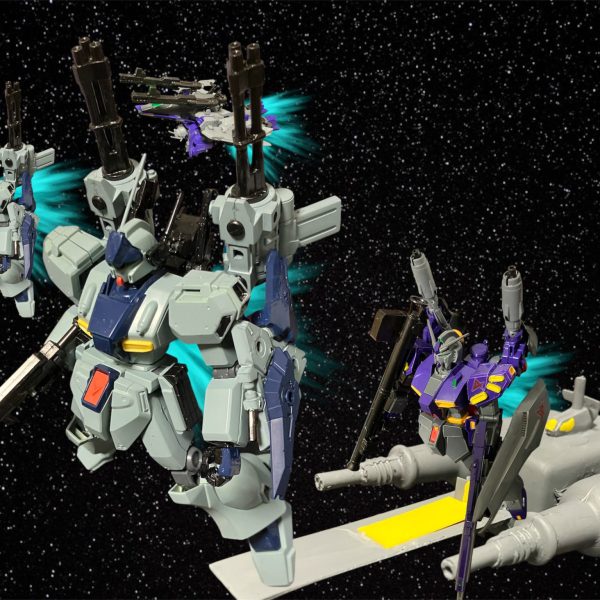 アナハイム100%出資の子会社兼PMC「らでんワークス」。主な業務は警護・警備にMSのテスト。また、運用蓄積で作成したMS用カスタムパーツの販売も行なっている。しかし、裏ではアナハイムによる非合法の破壊工作なども・・・・,母艦は廃艦したクラップ級を改造した非戦闘艦「カチョウフウゲツ」。保有機動兵器は、　量産型νガンダムx1、リ・ガズィプラスx1、ジェガンADx6。SFS多数。&nbsp;（5枚目）