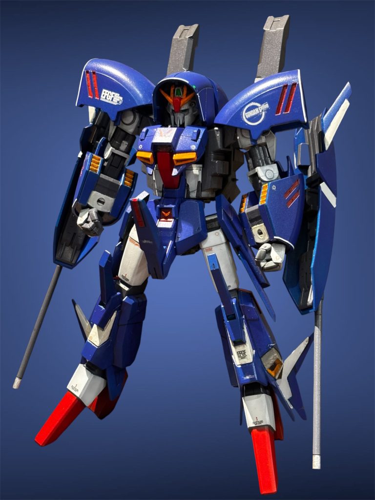 正面から。ちなみにZのパーツは胸、顔、ふんどしです。残り全部アンクシャ&nbsp;です。