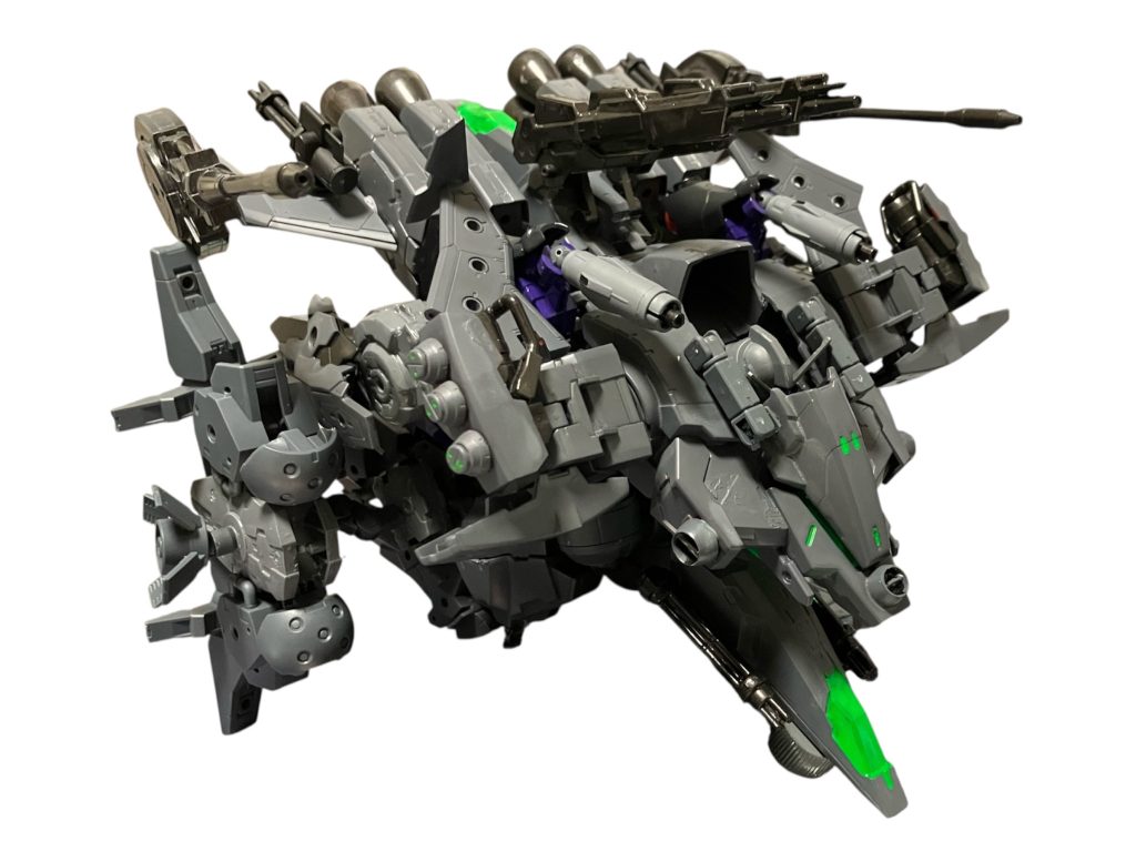 フライトフォームならぬフォートレスモード^_^変形姿勢はアリュゼウス。これは映画を観て参考にしました。