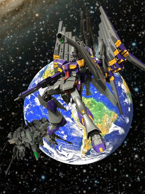 量産型νガンダム　Sストライカー装備