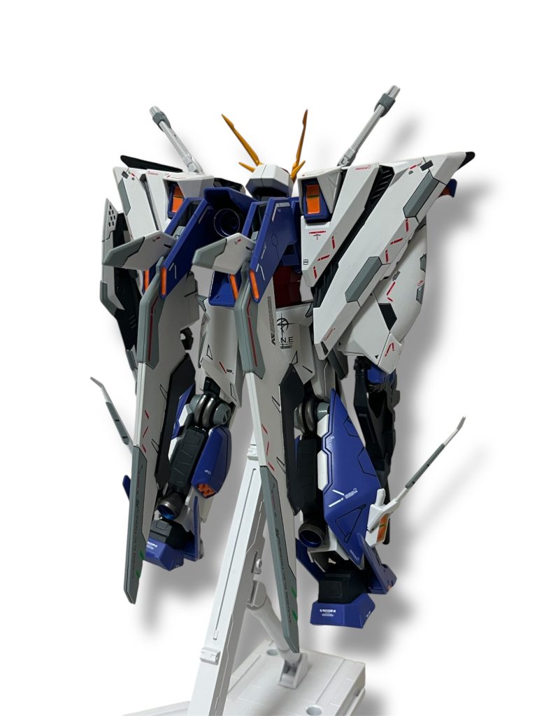 Ξガンダム 筆塗り全塗装–2枚目/制作者:4児のパパ