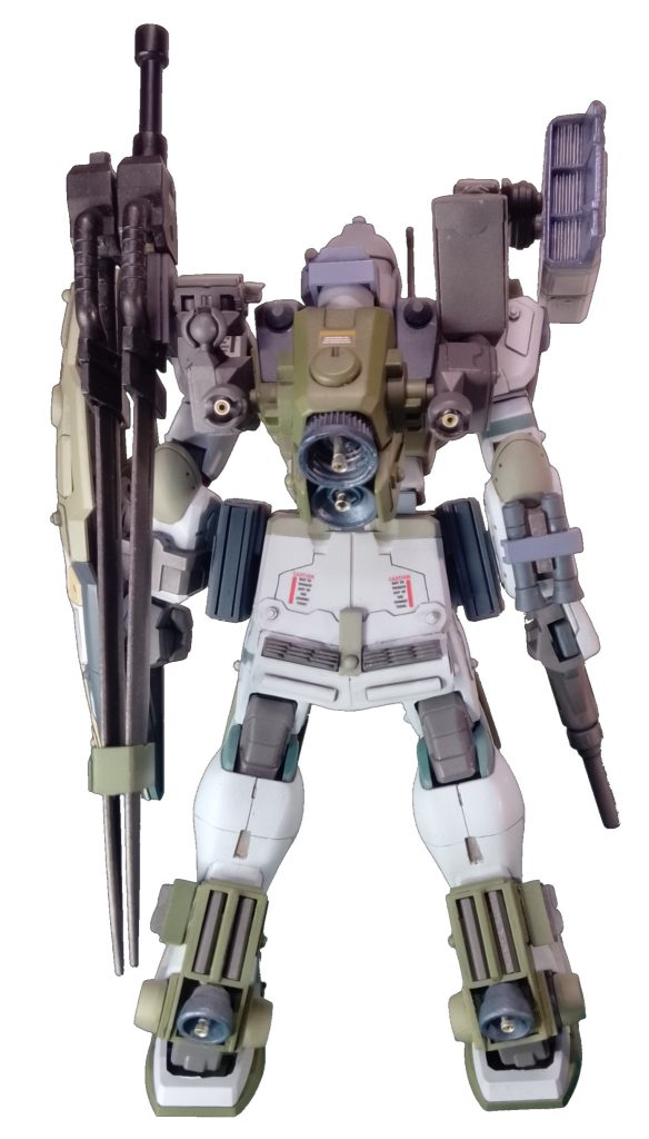 Ike主任:ランドセルは、GN…じゃなくてオリジナルの高出力タイプに換装。裾にもバーニアを追加😤。