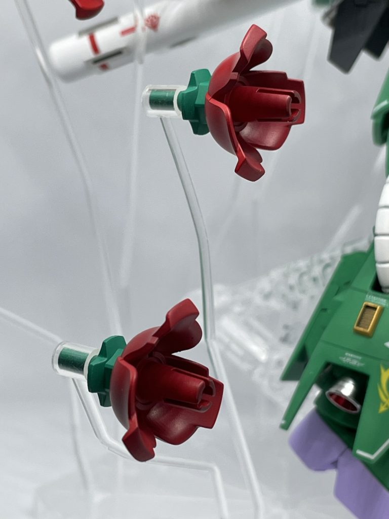 エフェクトスタンドを透明パイプとソフトプラ棒で自作